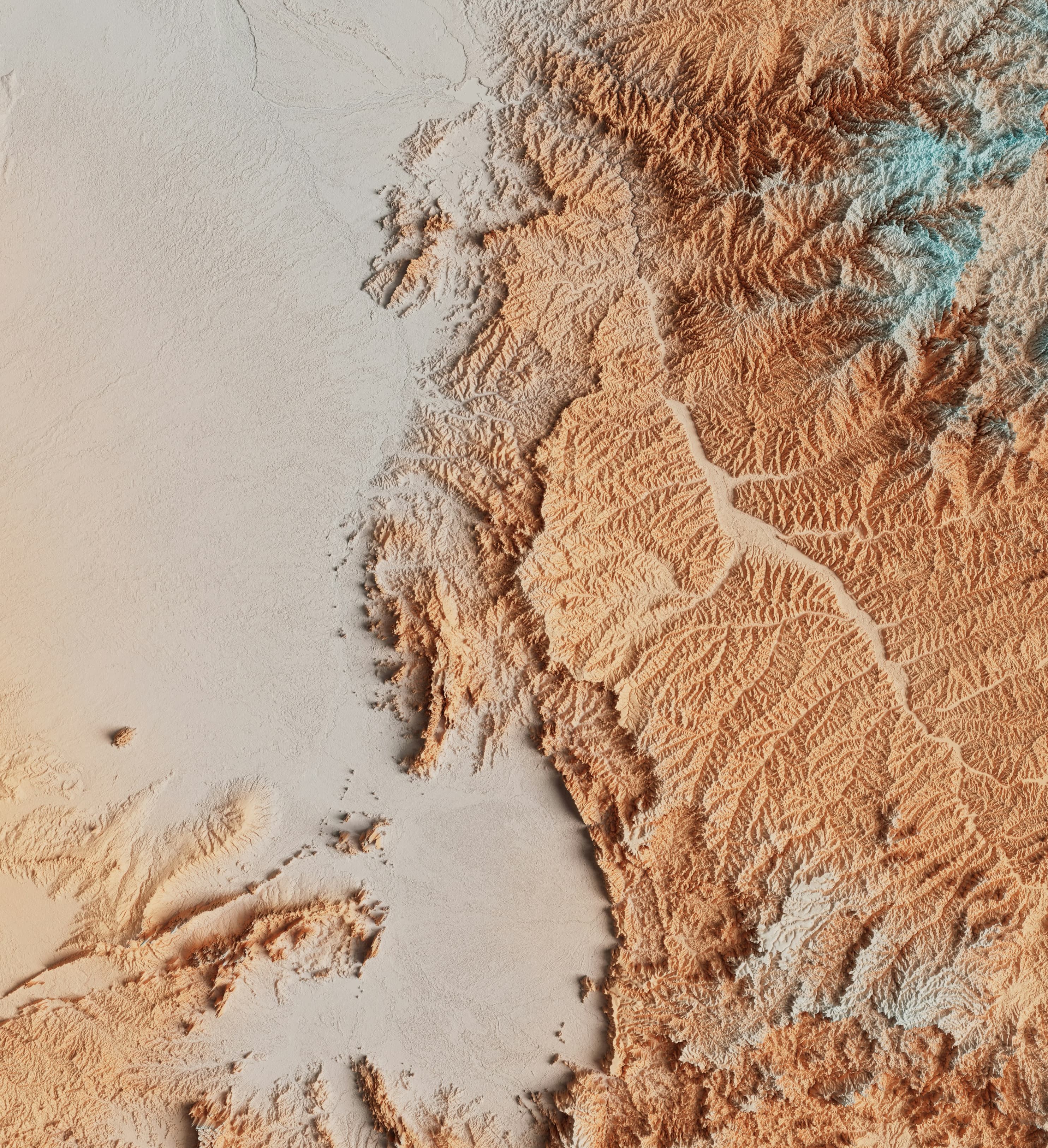 Topographical landscape